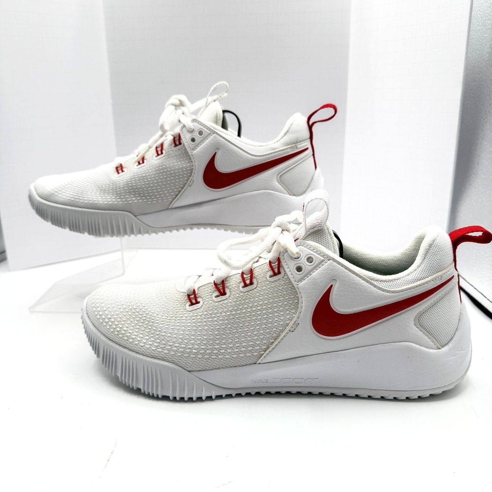 Nike Shoes Womens 9 Zoom Hyperace 2 Volleyball Sneakers White Athletic AA0286106